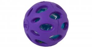 JW míček Crackle Heads - SMALL - fialový