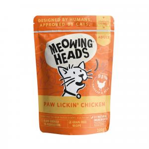 Meowing Heads - kapsička pro kočky - Kuře + Hovězí 100g