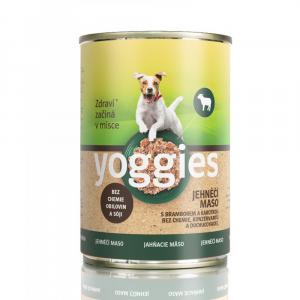 Yoggies konzerva jehněčí maso, brambor a karotka 400g