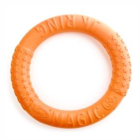JK hračka pro psy z EVA pěny Magic Ring oranžový, velikost 17 cm