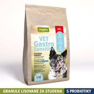 Yoggies Vet Gastro sensitive s krůtím masem MINI 5 kg