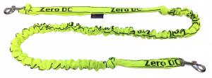 Vodítko Zero DC s amortizérem pro psy do 10 kg / neon zelený 2,7m
