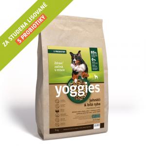 Yoggies granule jehněčí a bílá ryba 5 kg