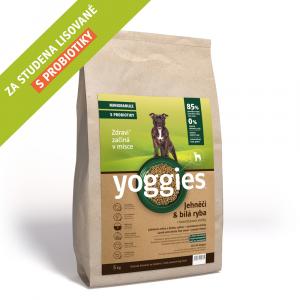 Yoggies Minigranule jehněčí a bílá ryba 5 kg