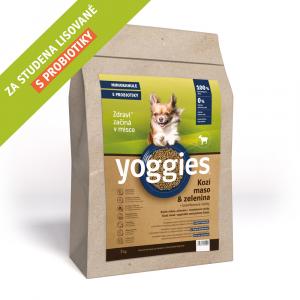 Yoggies Hypoalergenní MINIGRANULE pro psy s kozím masem 2 kg