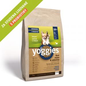Yoggies hypoalergenní MINIGRANULE pro psy s kozím masem 5kg