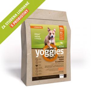 Yoggies Active kachna a zvěřina 2 kg