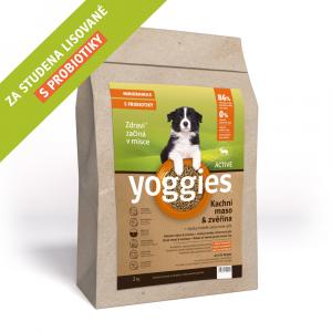 Yoggies Active Minigranule kachna a zvěřina 2 kg