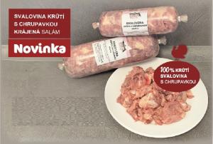 Krůtí svalovina s chrupavkou jemně krájená 700g SOKOL FALCO