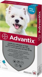 Advantix Spot On 1 x 1,0 ml - 4 - 10 kg