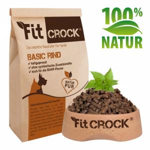 Lisované granule Fit-Crock Basic Hovězí MAXI 10 kg