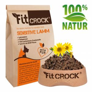Lisované granule Fit-Crock Sensitive Jehněčí MAXI 10 kg