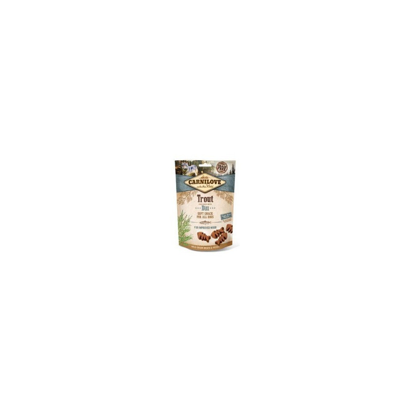 Carnilove dog Trout & dill 200g