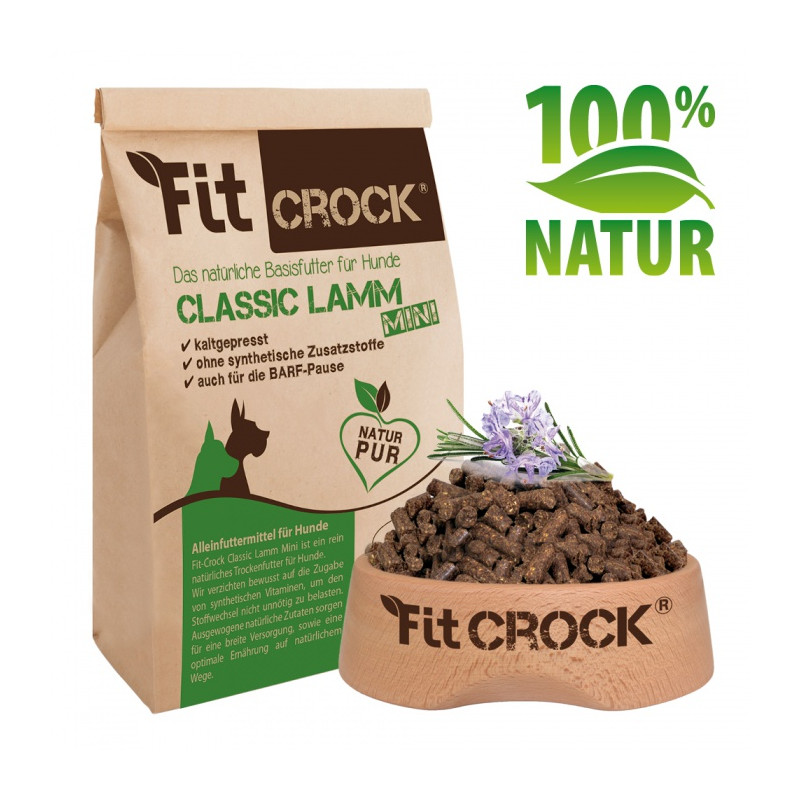 Lisované granule Fit-Crock Classic Jehněčí MAXI 10 kg