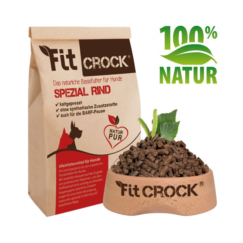 Lisované granule Fit-Crock Speciál Hovězí 10 kg