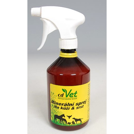 cdVet Minerální sprej na kůži a srst 500 ml