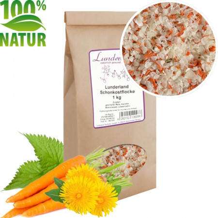 Lunderland Dietní vločky + 20 % zeleniny 1 kg