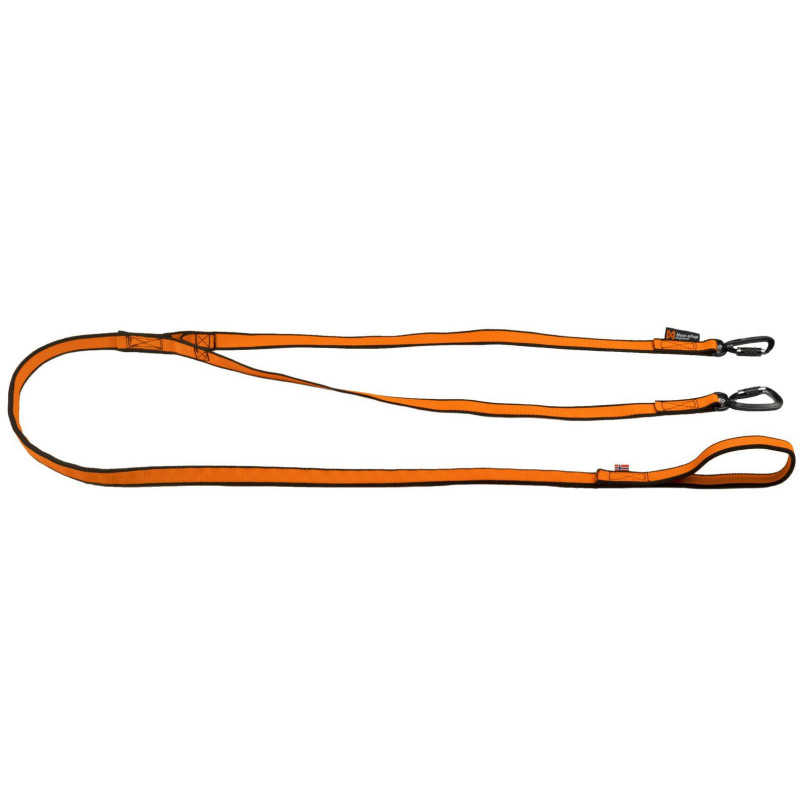Non-stop dogwear Bungee Leash Double