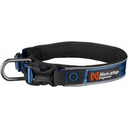 Non-stop dogwear obojek ROAM - modrý, velikost M