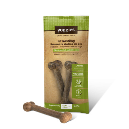 Yoggies Fit kostičky lisované za studena 2x47g