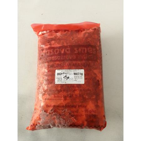 Drůbeží mleté s mrkví 2kg - POŠVÁŘ