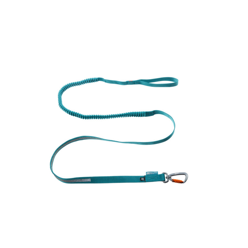 Non-stop dogwear Touring Bungee vodítko 2 metry - Modrozelené