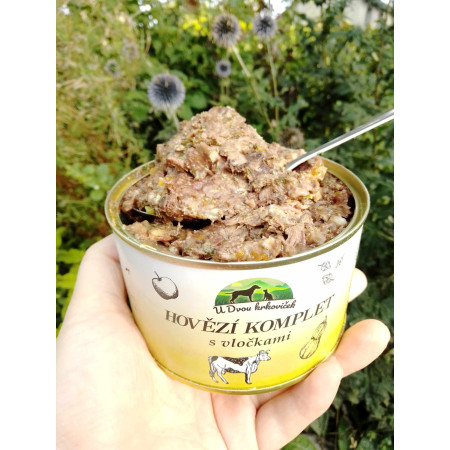 Hovězí komplet s vločkami 400g - U DVOU KRKOVIČEK