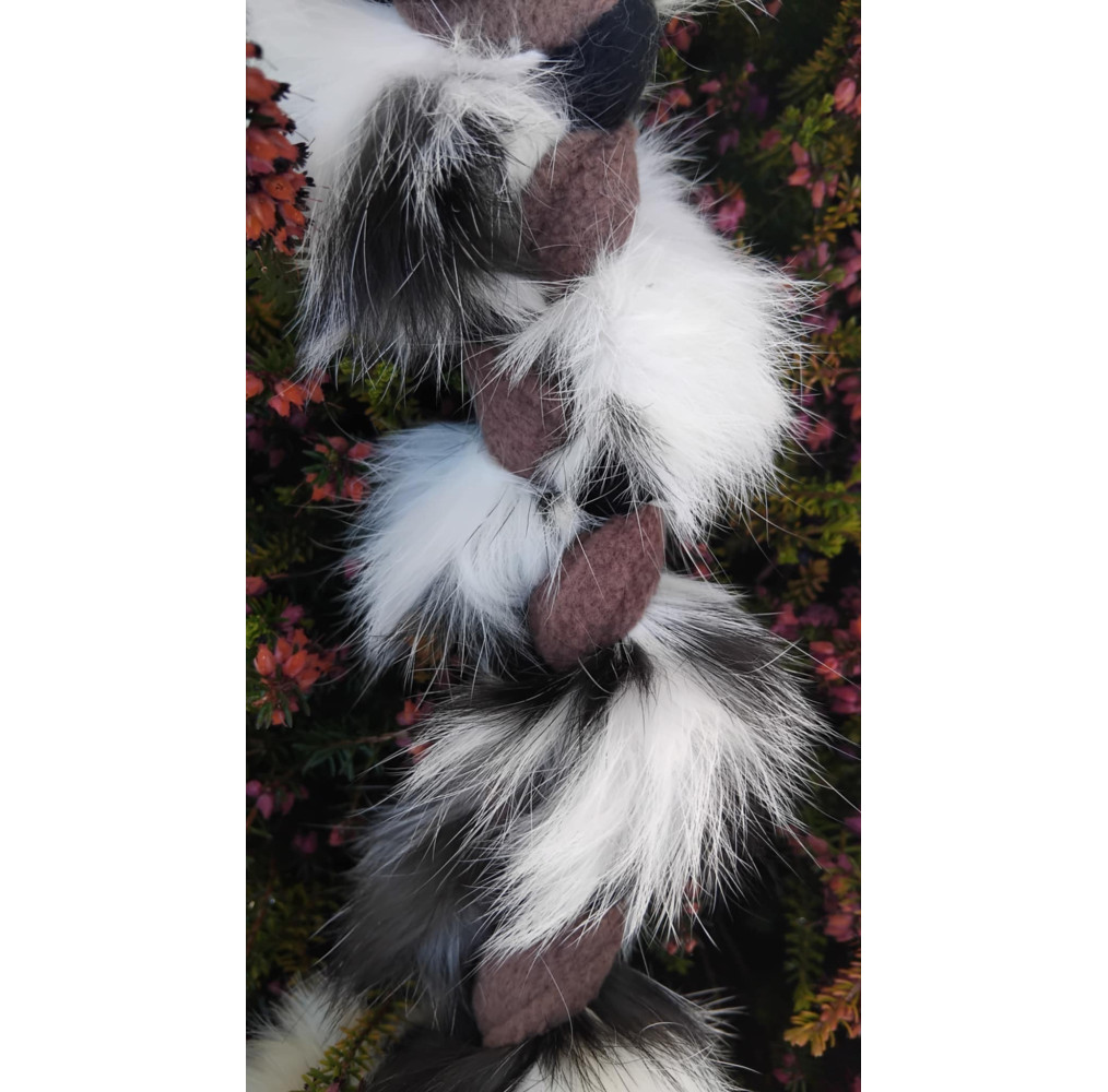 Kozoroh s králičí kožešinou