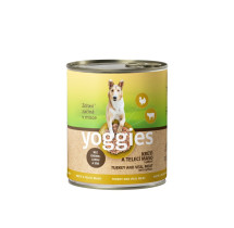 Yoggies konzerva Krůtí a telecí maso s jablky 800g